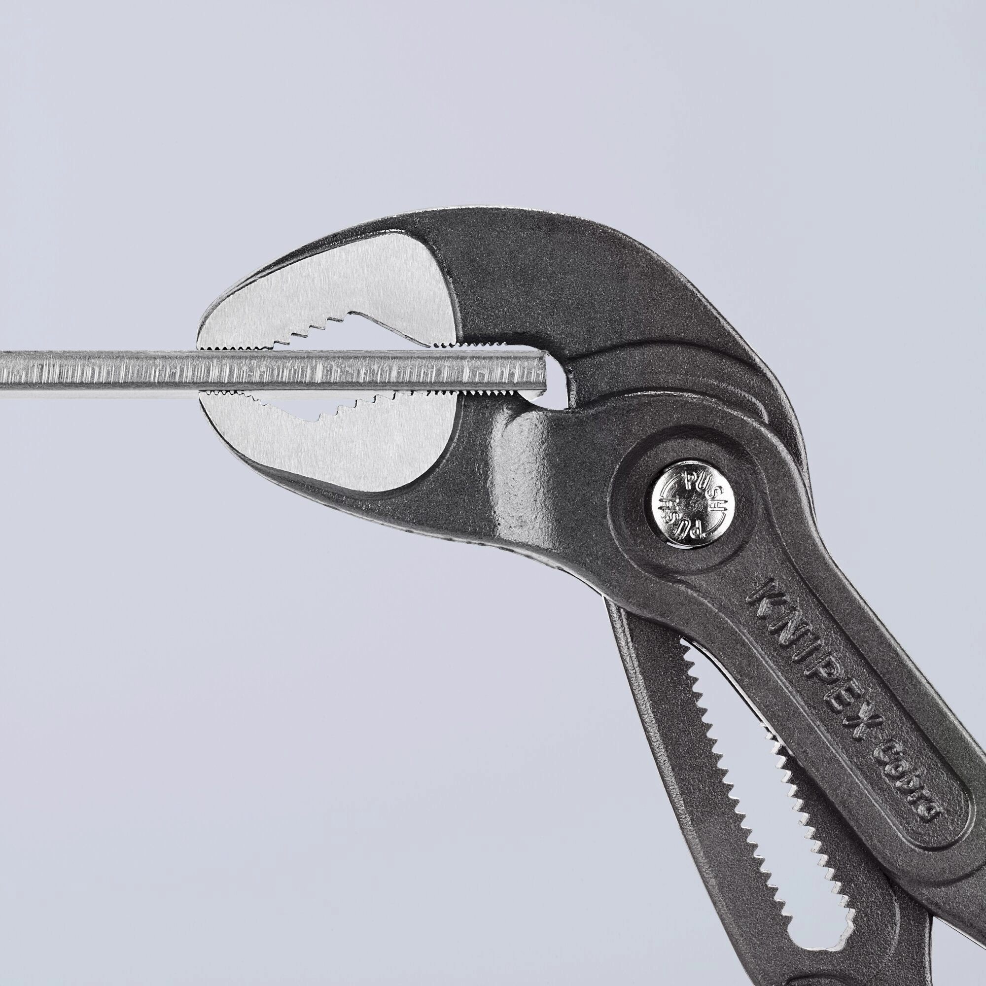Knipex 87 02 300 T BKA 12" Cobra Water Pump Pliers-Tethered Attachment