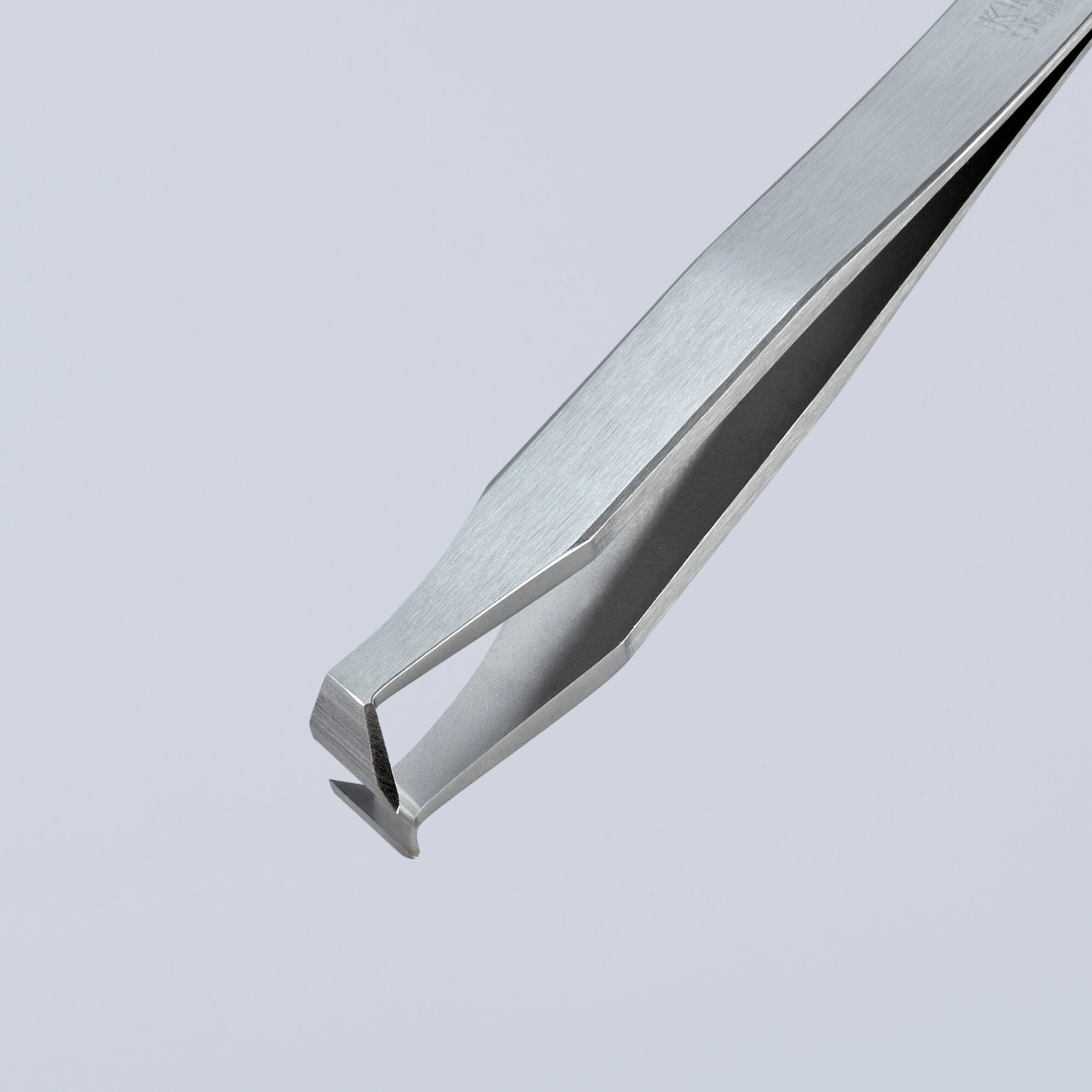 Knipex 92 11 01 4 1/2" Stainless Steel Cutting Tweezers-135Angled