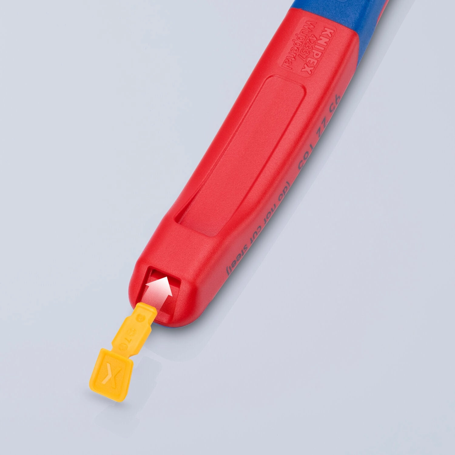 Knipex 95 12 200 SBA KnipeXtend Cable Shears - Twin Cutting Edges, 8"