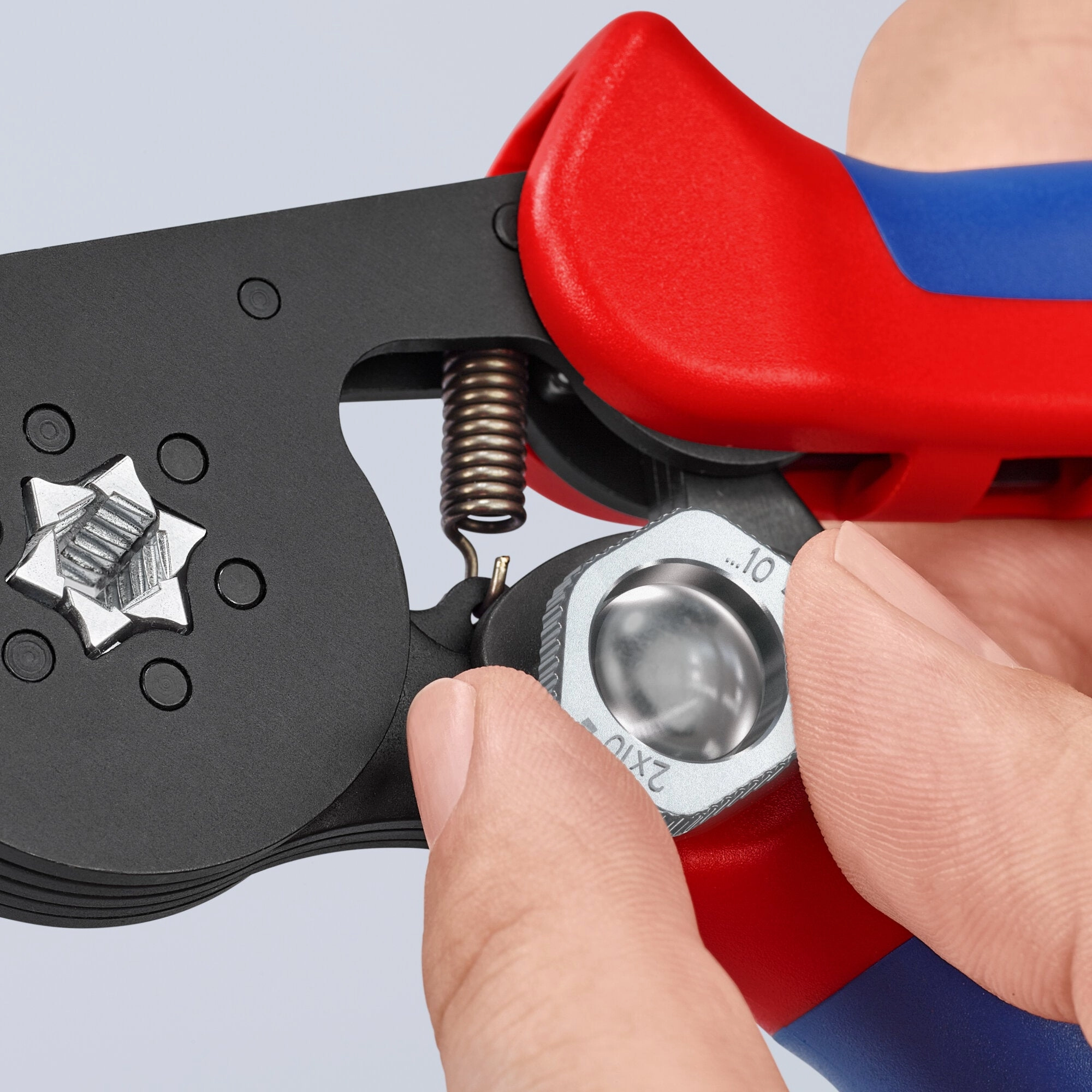 Knipex 97 53 14 7 1/4" Self-Adjusting Crimping Pliers For Wire Ferrules