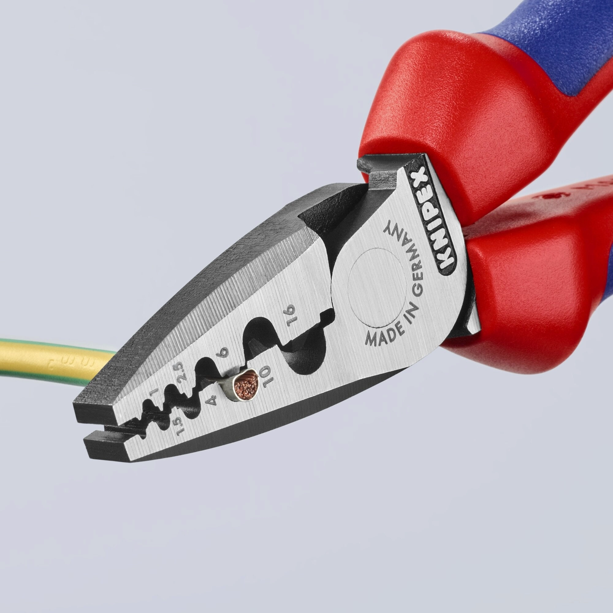 Knipex 97 72 180 7 1/4" Crimping Pliers for Wire Ferrules  - Old Version