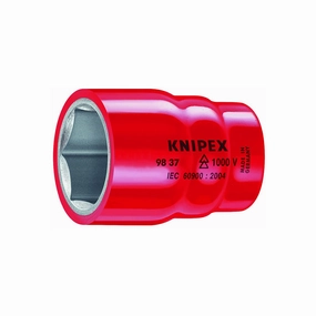 KNIPEX 98 37 22 1000V Insulated 22mm 3/8" Hexagon Socket