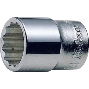 Ko-Ken 3405A-9/16 3/8 Sq. Dr. Socket 9/16 12 point Length 27mm
