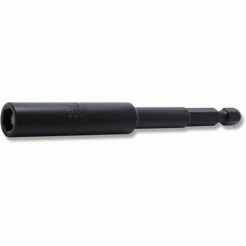 Ko-Ken 115G.100-7 1/4 Inch Hex Dr. Nut Setter 7 mm 6 point Length 100 mm Slide Magnet