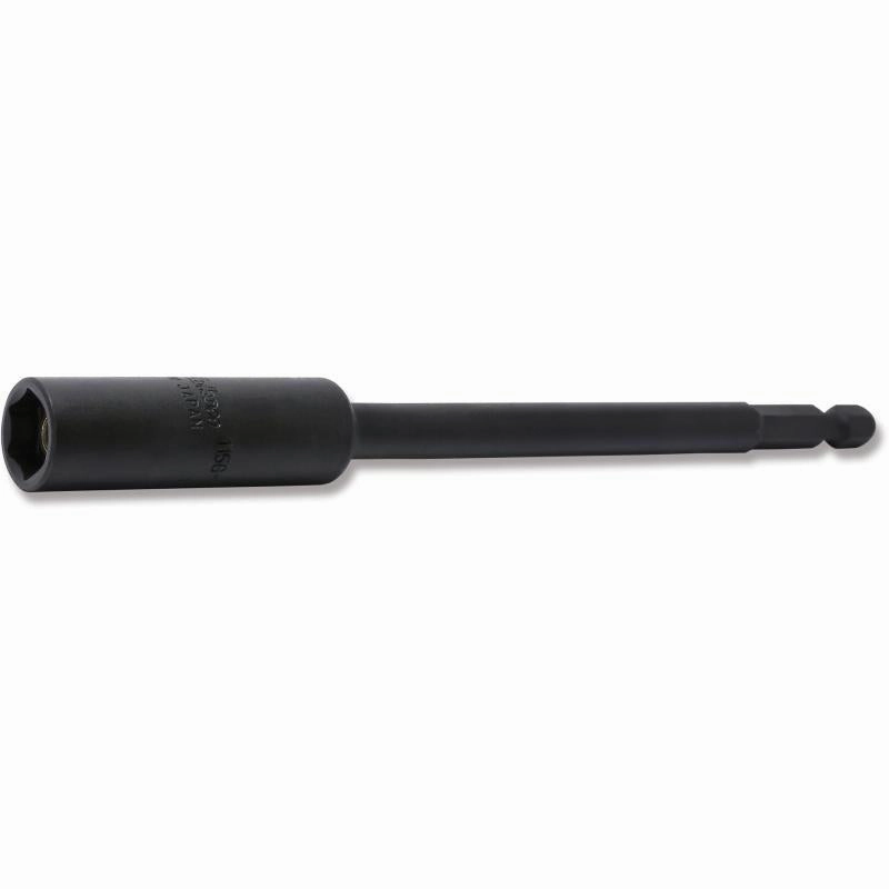 Ko-Ken 115G.150-10 1/4 Inch Hex Dr. Nut Setter 10 mm 6 point Length 150 mm Slide Magnet