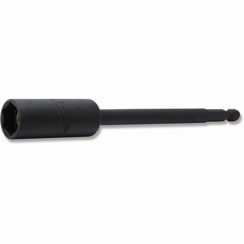 Ko-Ken 115G.150-13 1/4 Inch Hex Dr. Nut Setter 13 mm 6 point Length 150 mm Slide Magnet