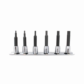 Ko-ken RS2010M/6-L50 6 piece 1/4" Sq. Drive 50mm Hex Bit Socket Set 2-6mm