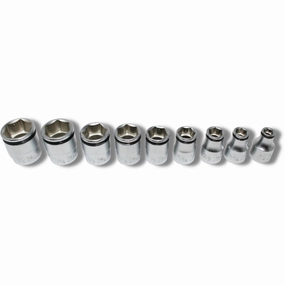 Ko-ken RS3450A/9 3/8 Sq. Dr. Nut-Grip, SAE, Socket Set - 9 pieces