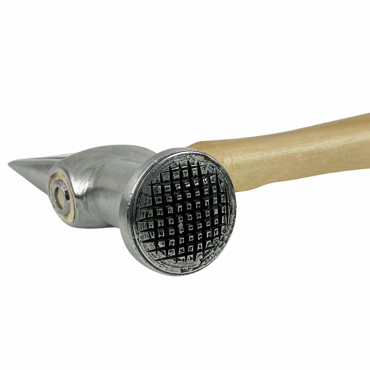 Kraft Tool DW364 13 oz Checkered Face Lightweight Hammer with 16" Handle