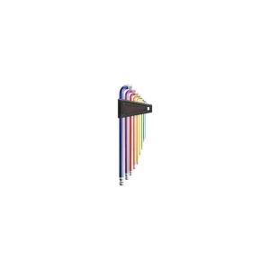 PB Swiss Tools PB 2222.LH-10 RB RainBow 90100 Key L-Wrenches, Set