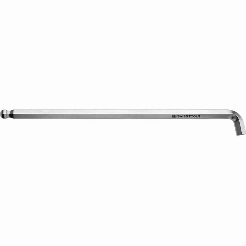 PB Swiss PB 2212.L 2 Hex Key L - Wrench Long  with Ball point  And With Short Key, 90 mm