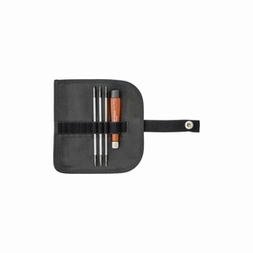PB Swiss PB 510 Screwdrivers, Set with Telescopic Handle and Duplex Interchangeable Blades in a Compact Roll-up case