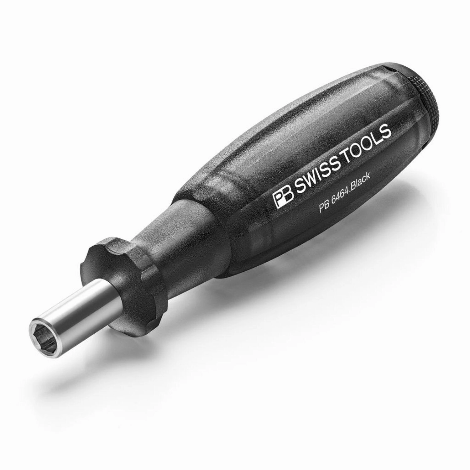 PB Swiss PB 6464.Black Bit Holding Screwdriver with Magazine, Slotted, Phillips, TORX, 9 Pcs