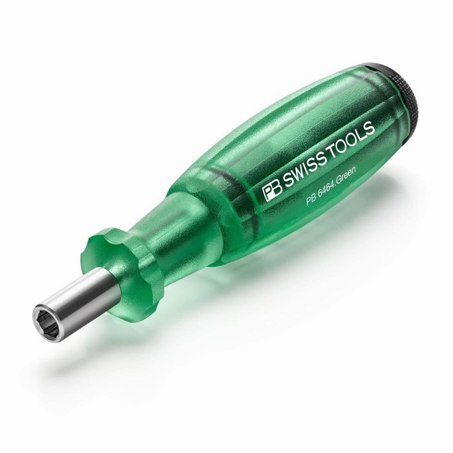 PB Swiss PB 6464.Green Bit Holding Screwdriver with Magazine, Slotted, Phillips, TORX, 9 Pcs