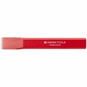 PB Swiss PB 800.28-200 Flat chisel, Red powder coated