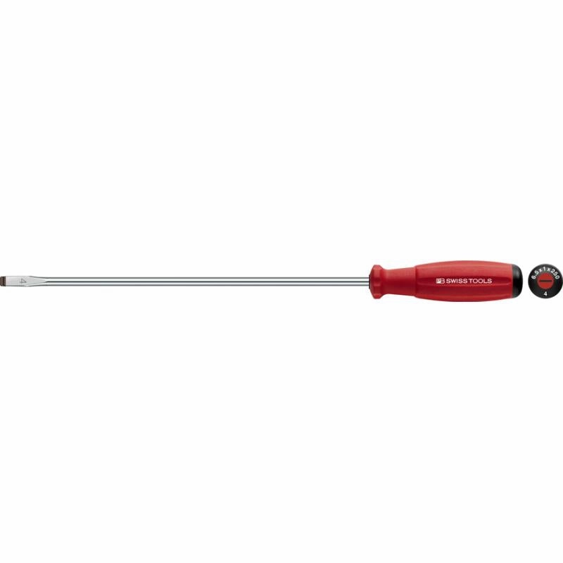 PB Swiss PB 8140.00-40 Screwdriver Slotted with Swiss Grip Handle, L - 100 mm