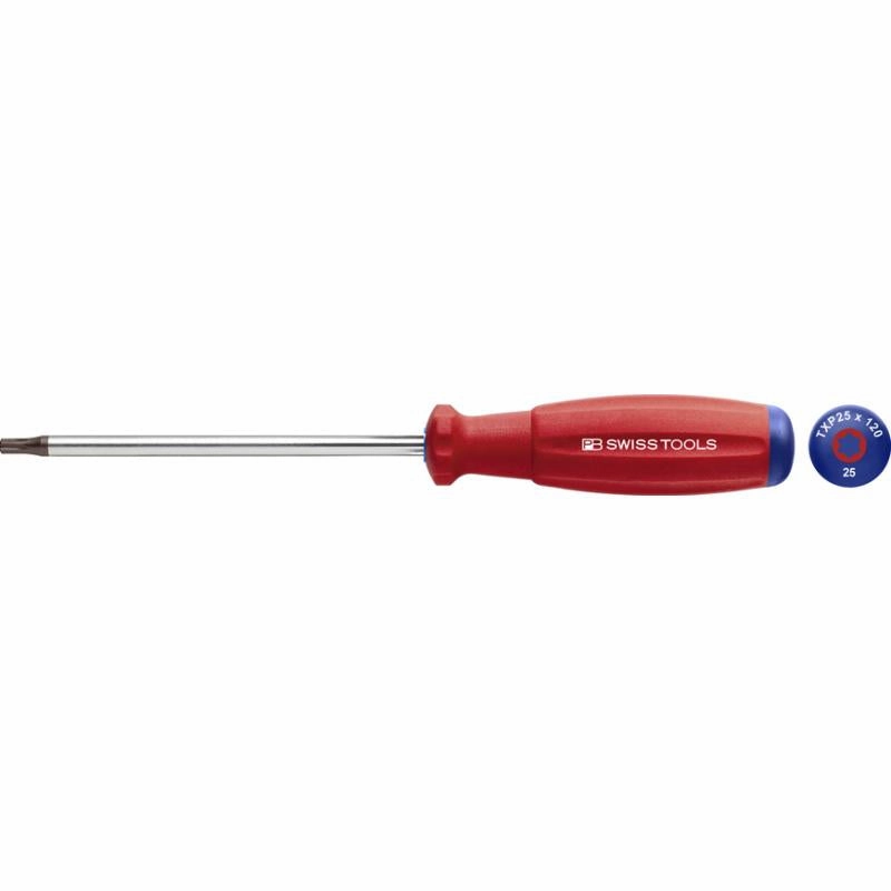 PB Swiss PB 8401.25-120 TORX Plus Screwdriver, Swiss Grip, IP25, 120 mm