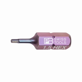 PB Swiss  PB C6.210/1,5 PrecisionBits for Hexagon Socket Screws L. 25 mm