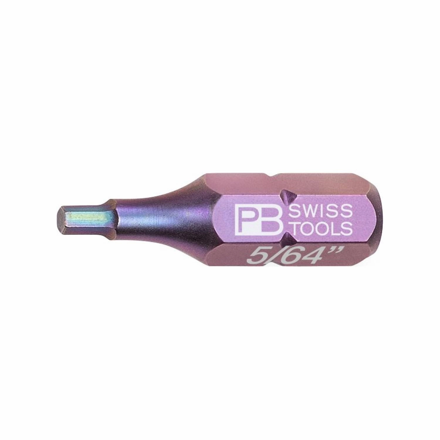 PB Swiss PB C6.213Z-5/64 PrecisionBit For Hexagon Socket Screws (Inch) L- 25 mm
