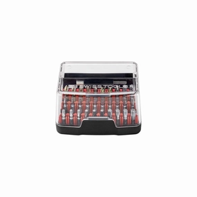 PB Swiss PB C6.995 Screwdriver Bit Set Phillips, PoziDriv, TORX C6 1/4 Inch in Bit Box 31-Pcs