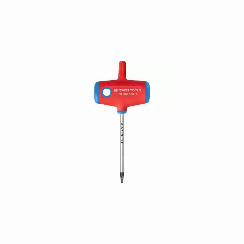 PB Swiss Tools PB 1406.7-60 Cross-Handle Screwdrivers, TORX T7
