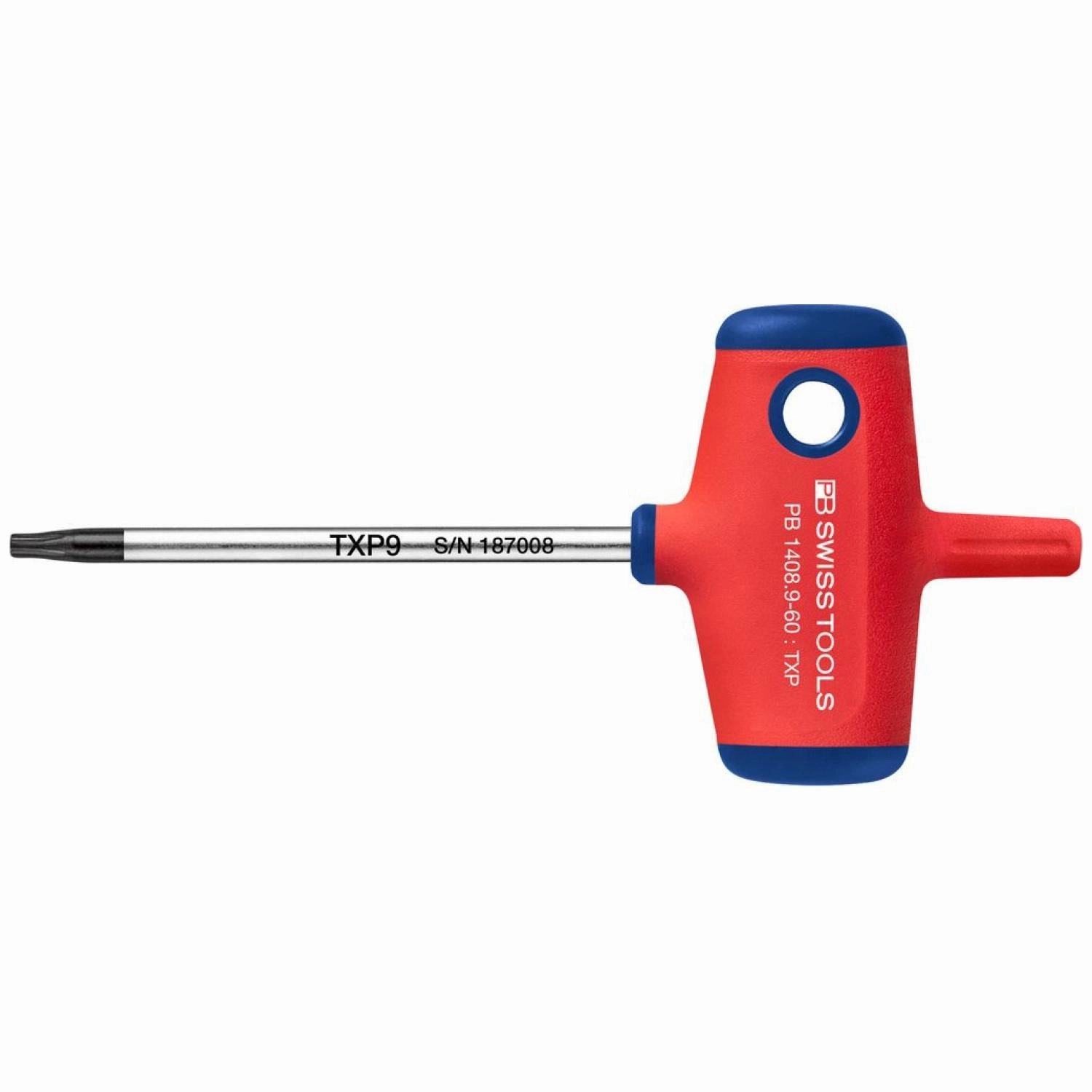 PB Swiss Tools PB 1408.9-60 Cross-Handle Screwdrivers, TORX Plus TXP9