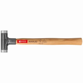 PB Swiss Tools PB 306.24 Al Aluminum and Hickory Recoilless Soft-faced Deadblow Mallet, 24 mm