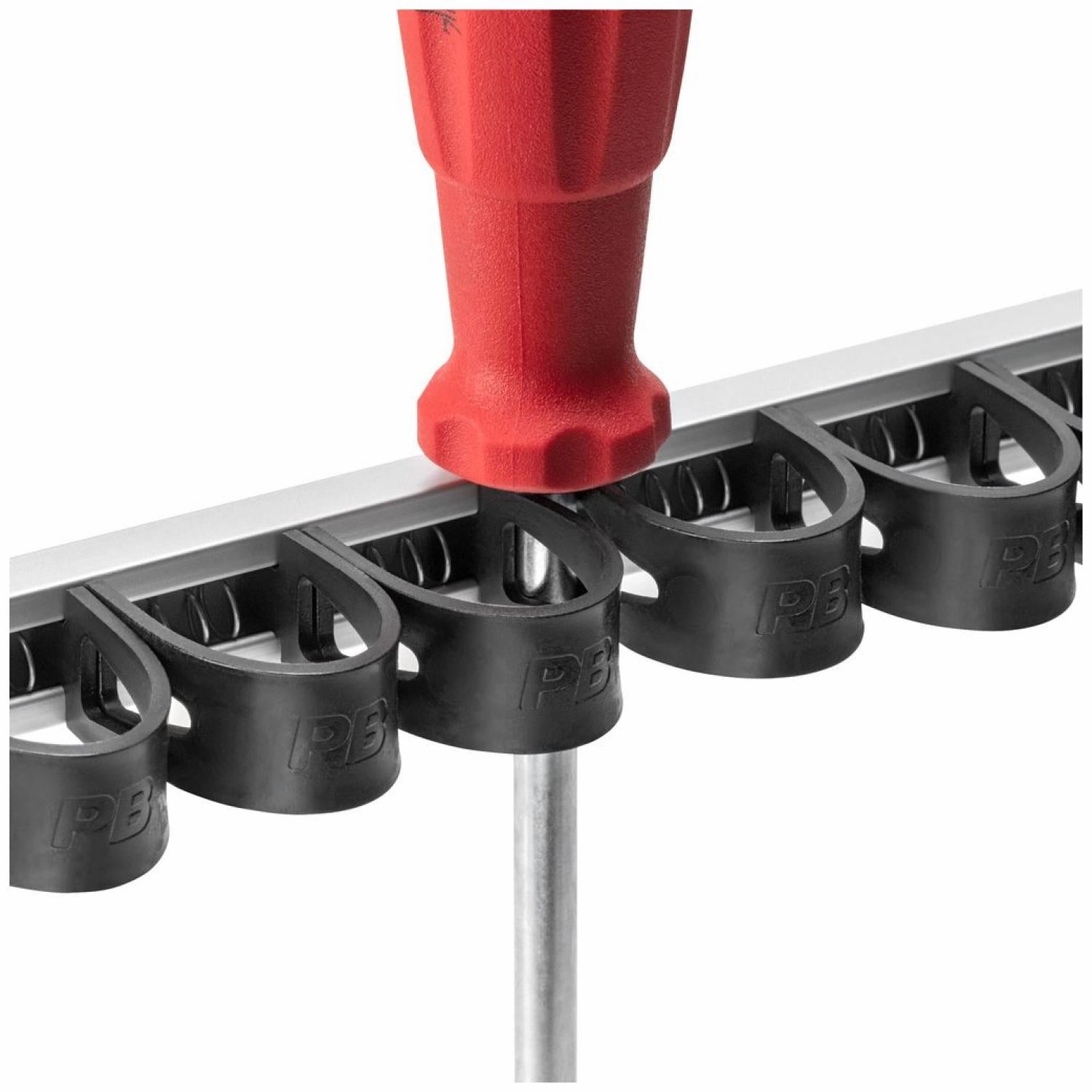 PB Swiss Tools PB 505.L Universal Tool Holder for Wall Mounting, Length 330 mm