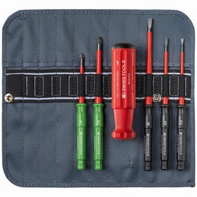 PB Swiss Tools PB 5215.SU Classic VDE Slim Screwdriver Set