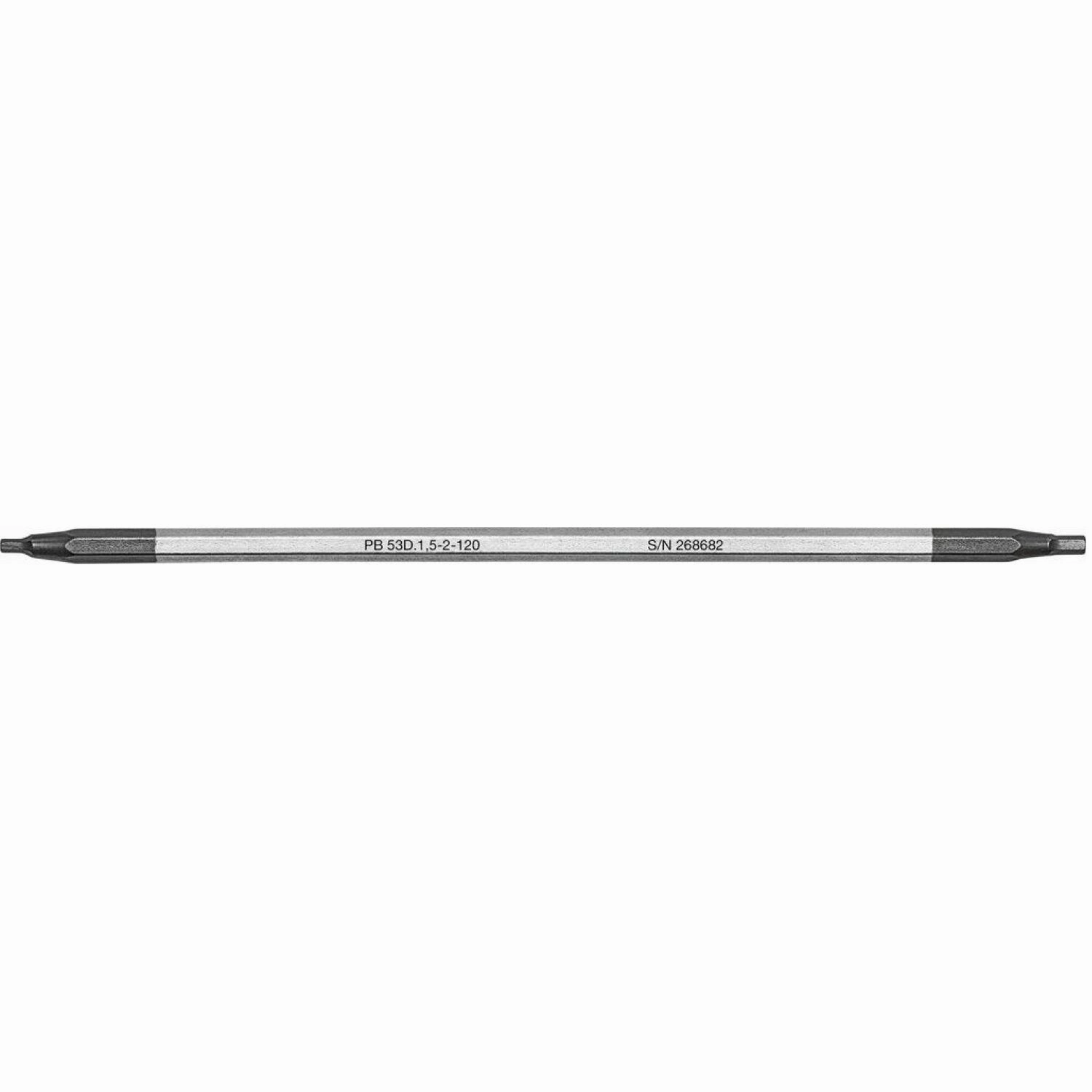 PB Swiss Tools PB 53D.1,5-2-120 Interchangeable blade for telescopic handle PB 53, 1100 and MecaTorque and DigiTorque handles, 2.5mm/4mm x 120mm