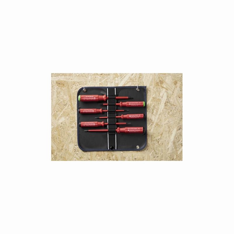 PB Swiss Tools PB 5543.SU GY Classic VDE Screwdriver set, 6 Pieces