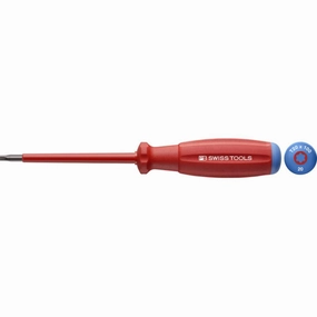 PB Swiss Tools PB 58400.10-70 Torx SwissGrip VDE Screwdriver, T10 x 70mm, Insulated