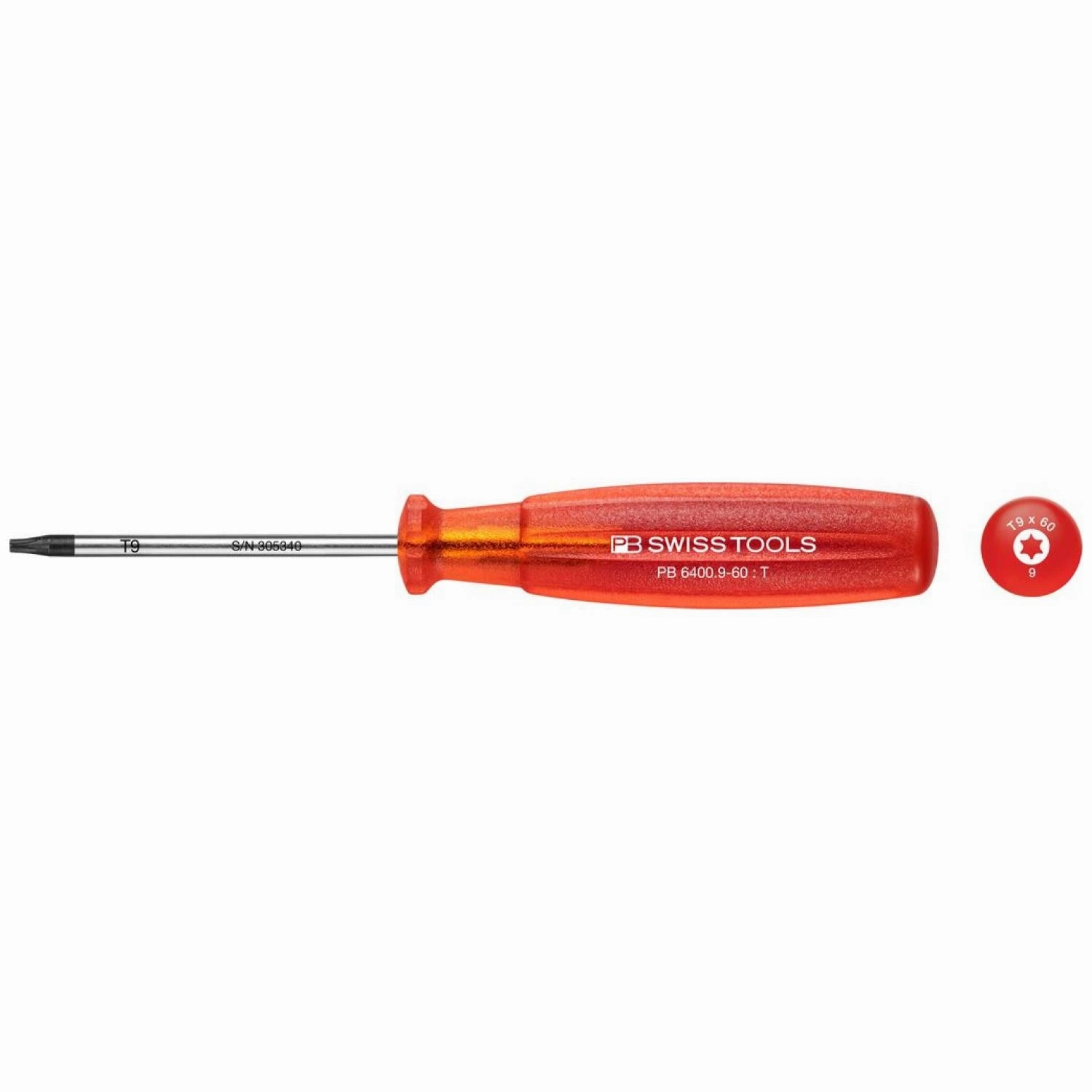PB Swiss Tools PB 6400.9-60 Multicraft Screwdrivers , TORX - T9