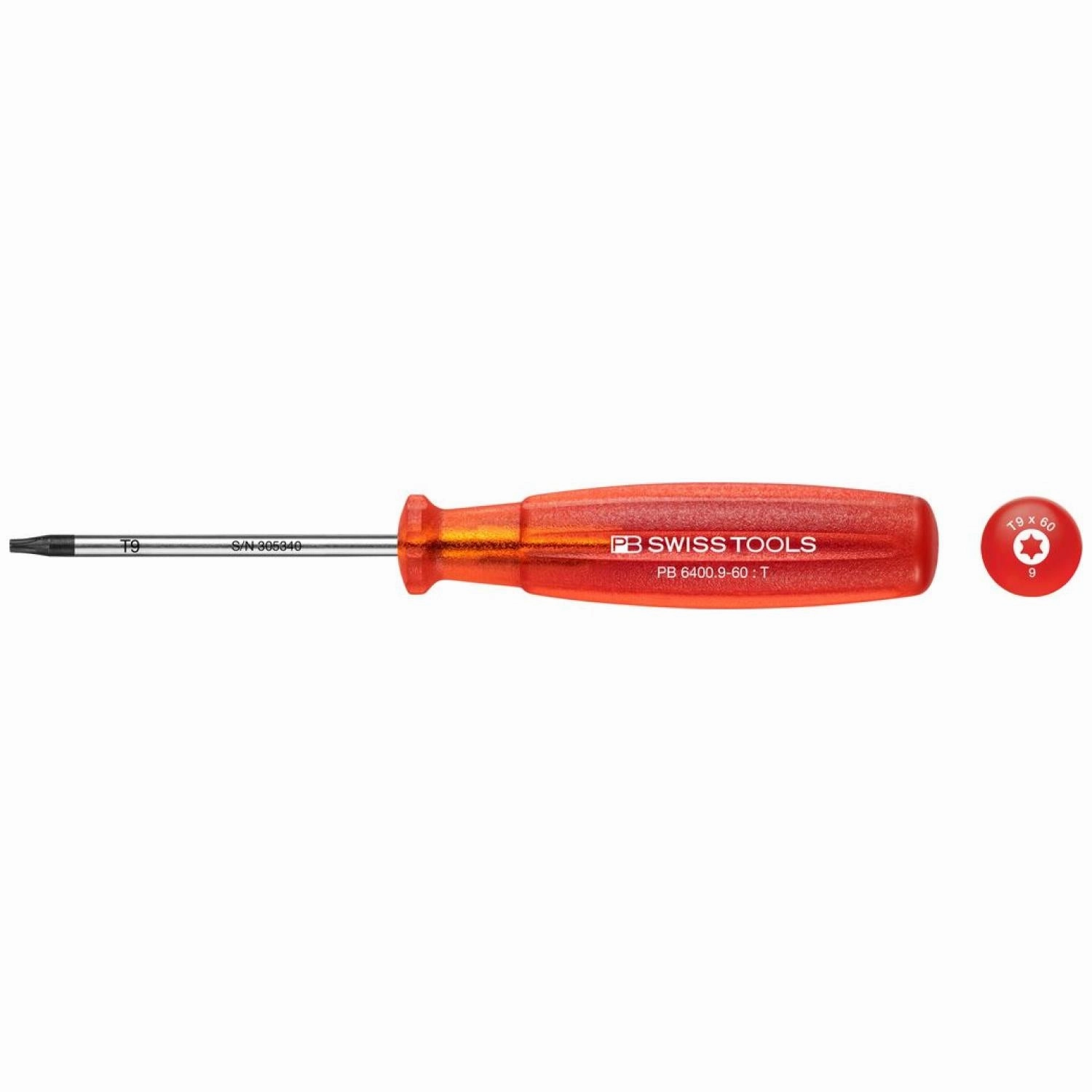 PB Swiss Tools PB 6400.9-60 Multicraft Screwdrivers , TORX - T9