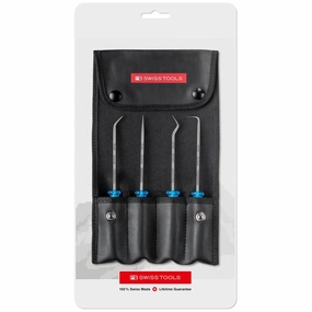 PB Swiss Tools PB 7681.Set CN PickTool with multicraft handle, 4-piece