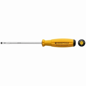 PB Swiss Tools PB 8100.3-120 YE SwissGrip Screwdrivers Slotted, 5.5 mm