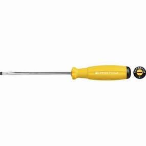 PB Swiss Tools PB 8100.3-120 YE SwissGrip Screwdrivers Slotted, 5.5 mm