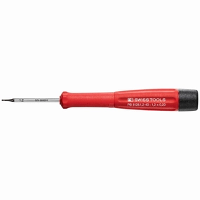 PB Swiss Tools PB 8128.1,2-40 Electronics Screwdriver for Slotted Screws, Precision 1.2 x 40mm