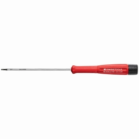 PB Swiss Tools PB 8128.2,0-100 Electronics Screwdriver for Slotted Screws, Precision 2 x 100 mm