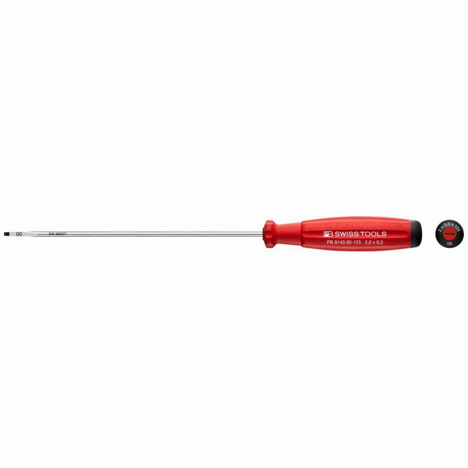 PB Swiss Tools PB 8140.00-125 SwissGrip Screwdrivers Slotted 2 mm