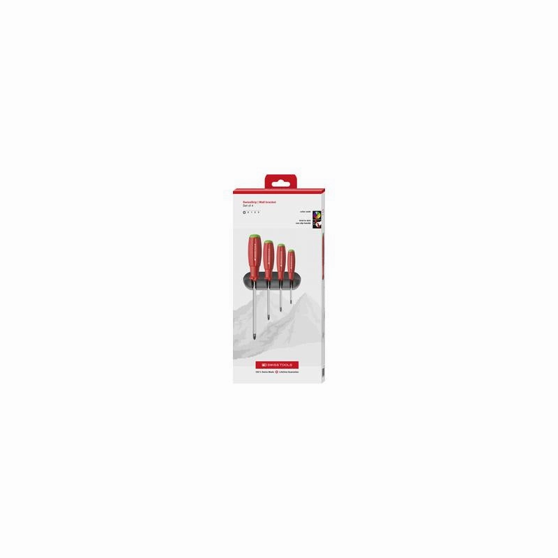 PB Swiss Tools PB 8243 Swiss Grip Screwdriver Set 4 Pcs