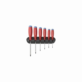 PB Swiss Tools PB 8440.CBB SwissGrip Screwdriver Set, TORX, 6 pcs w/ Wall Mount