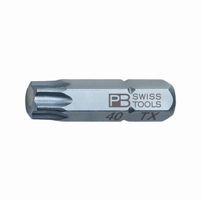 PB Swiss Tools PB C6.400/40 PrecisionBit, Design C6 1/4" Bits, TORX - T40