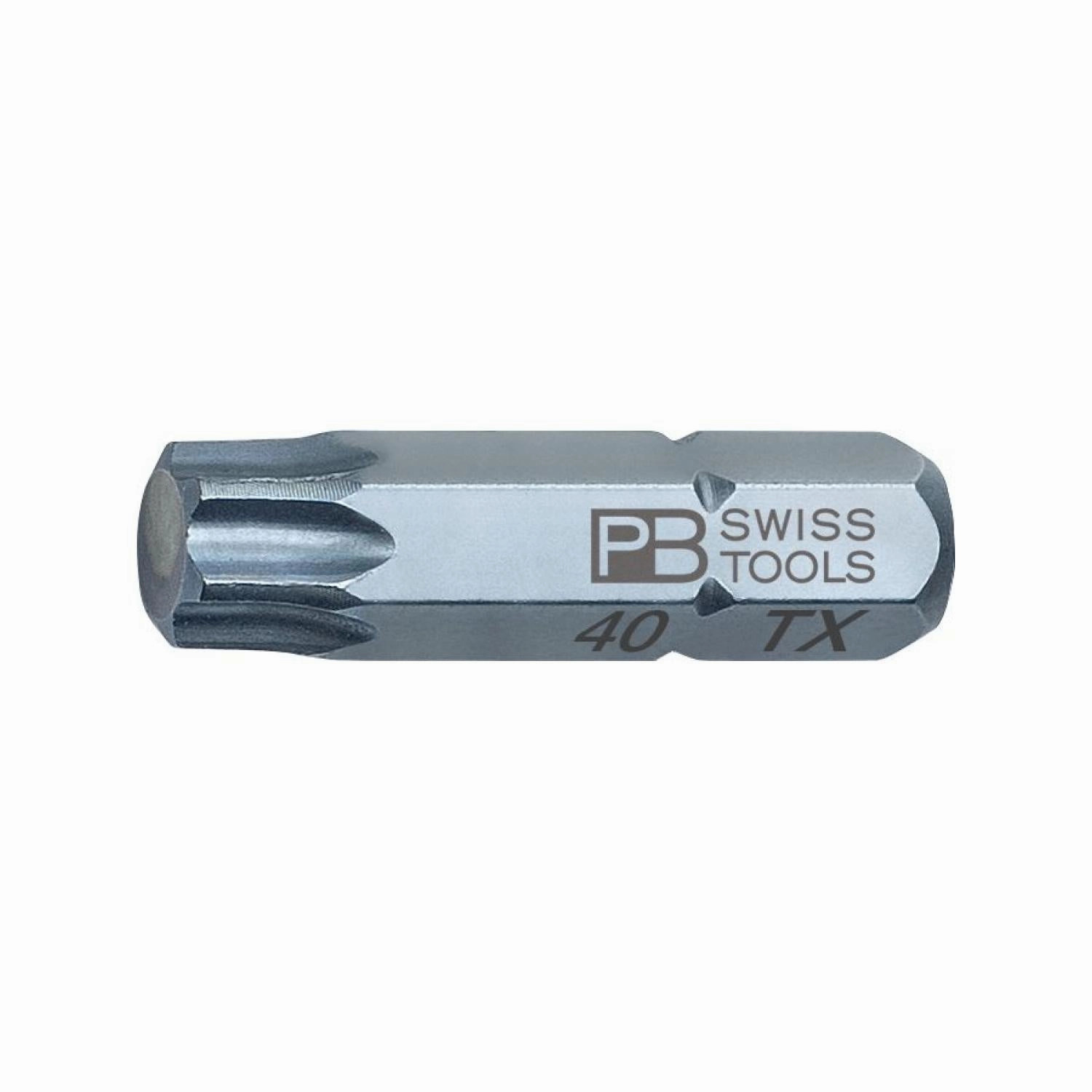 PB Swiss Tools PB C6.400/40 PrecisionBit, Design C6 1/4" Bits, TORX - T40