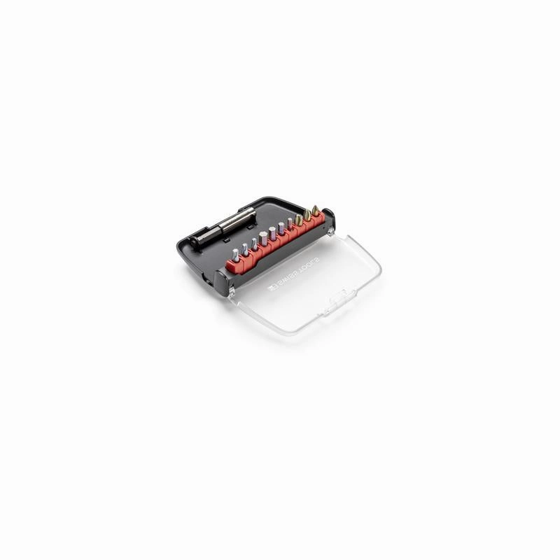 PB Swiss Tools PB C6.985 PrecisionBit, Design C 6.3 (1/4), Set in BitCase, with Belt-Clip