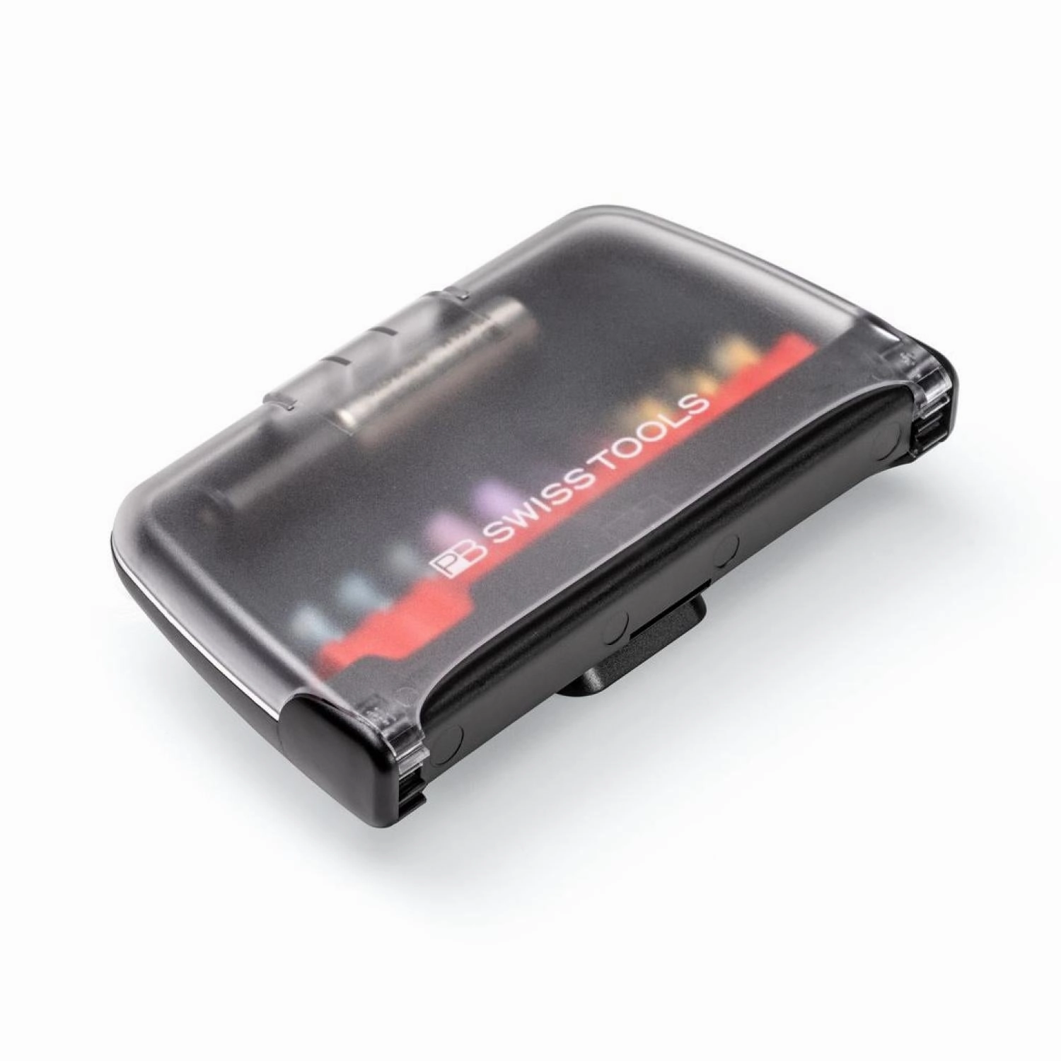 PB Swiss Tools PB C6.985 PrecisionBit, Design C 6.3 (1/4), Set in BitCase, with Belt-Clip