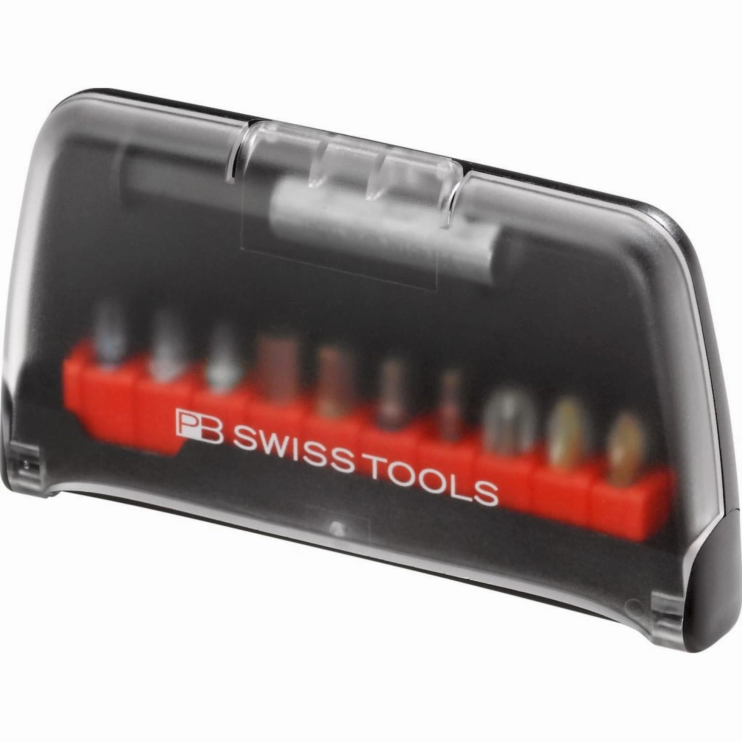 PB Swiss Tools PB C6.985 PrecisionBit, Design C 6.3 (1/4), Set in BitCase, with Belt-Clip