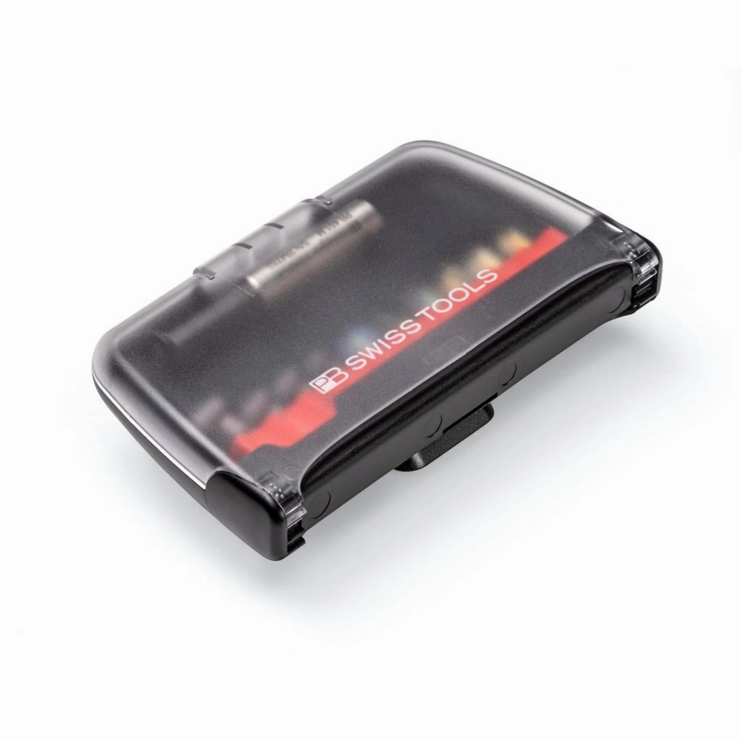 PB Swiss Tools PB C6.986 PrecisionBit, Design C 6.3 (1/4), Set in BitCase, with Belt-Clip