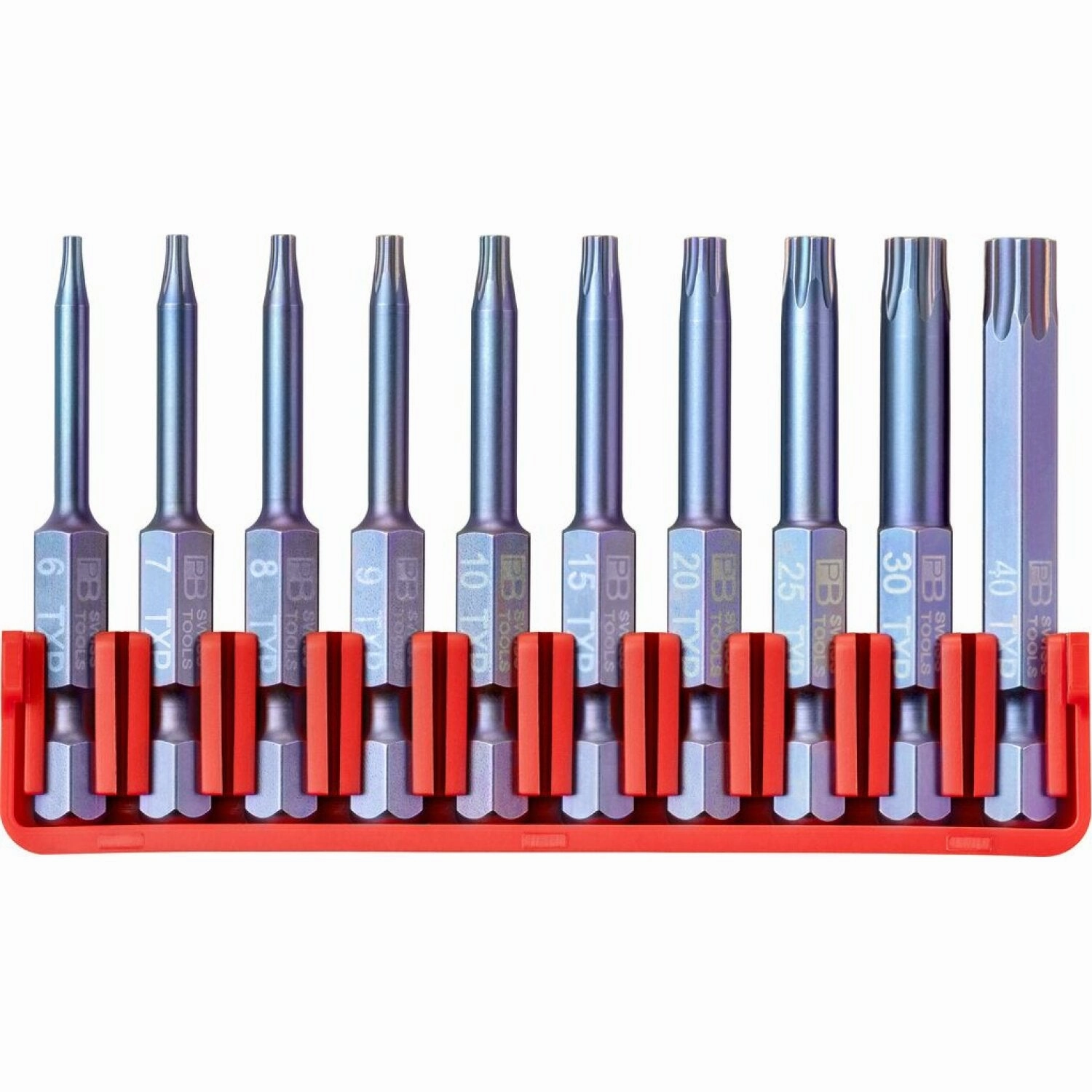 PB Swiss Tools PB E6.716 CN 10 PrecisionBits E6, in BitBlock