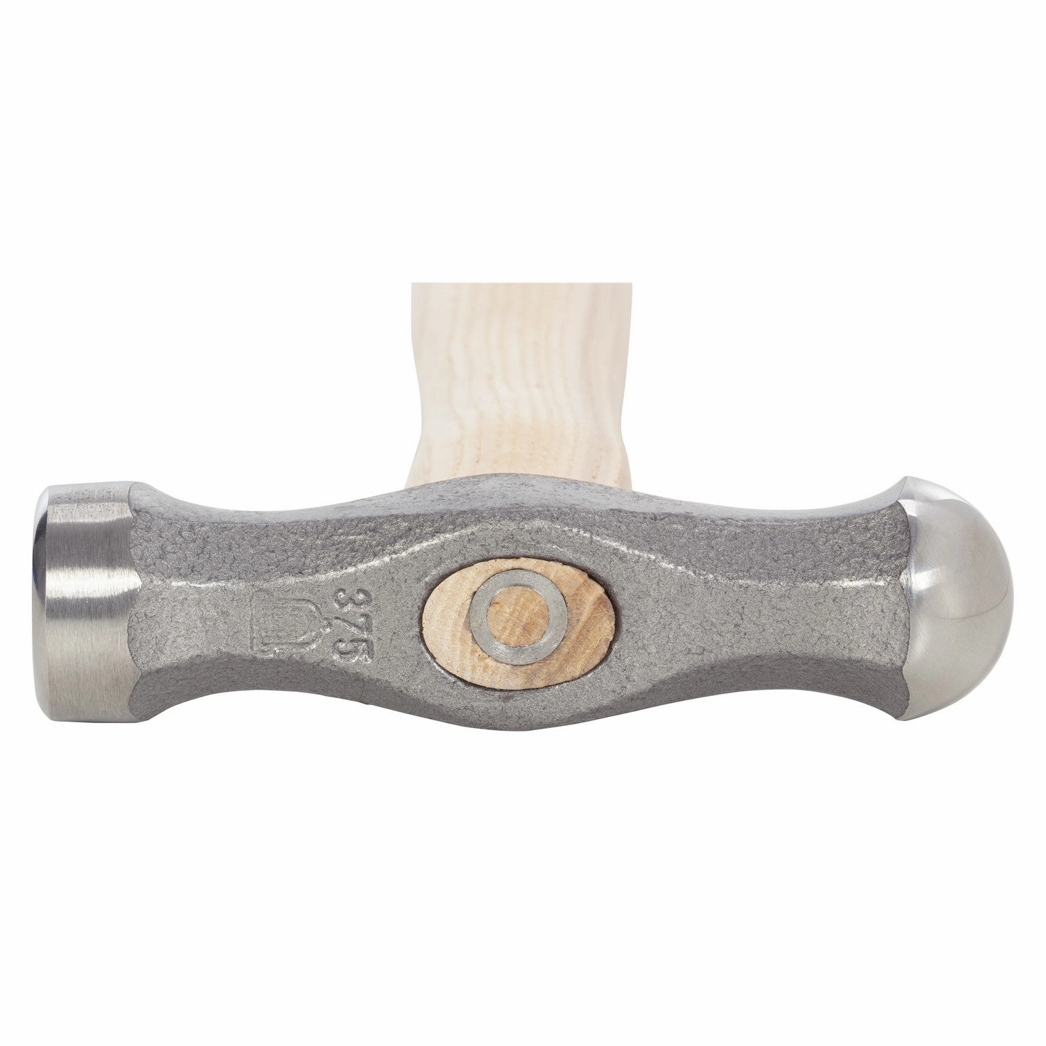 Picard 0016901-0375 Flat and High Round Polishing Hammer with Ash Handle, 375g